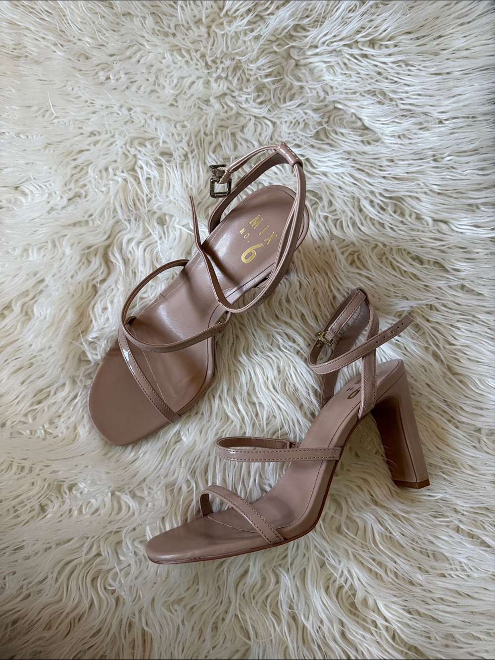 Mix No. 6 Aliciana Sandal Nude Heels